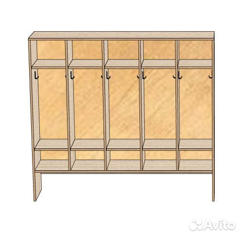 Шкаф в раздевалку