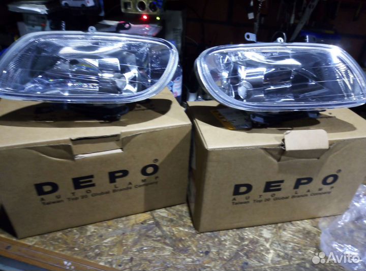 Противотуманные фары hyundai accent(Корея)