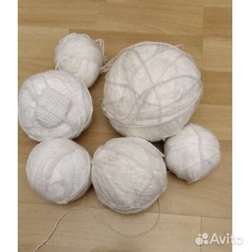 Пряжа пакетом: нитки для вязания - хлопок+вискоза