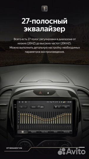 Магнитола Teyes CC3 2K 6/128 Renault Kaptur