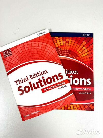 Solutions pre-intermediate новые комплекты