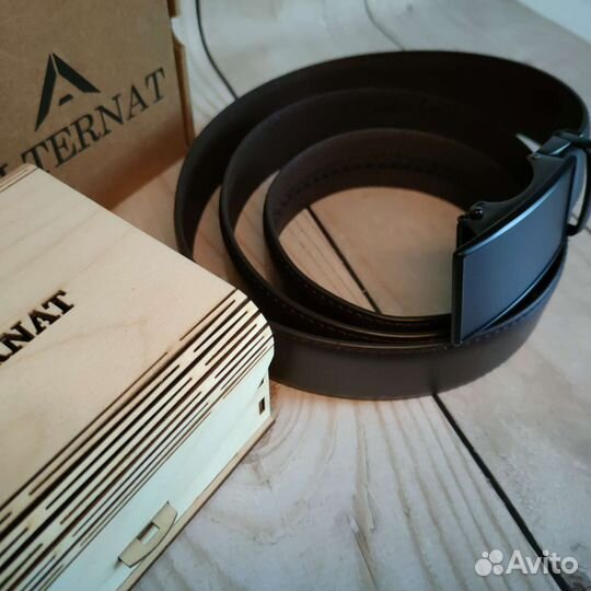 Новые мужские кожаные ремни автомат