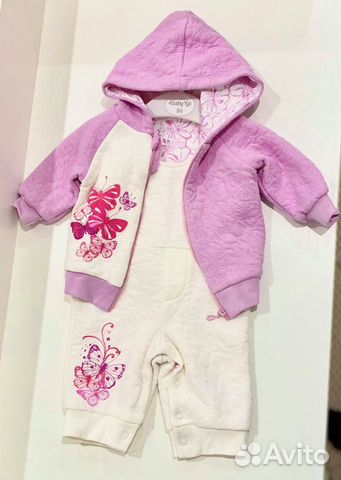 Комплет - комбинезон + кофта на девочку