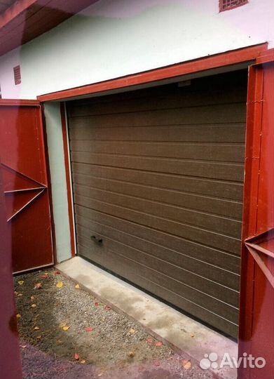 Секционные ворота