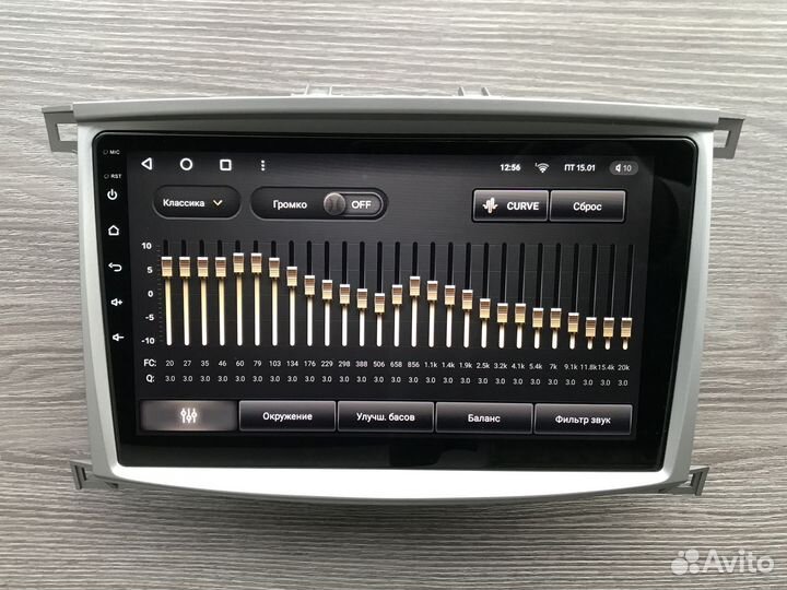 Магнитола Toyota Land Cruiser 100 Teyes CC3