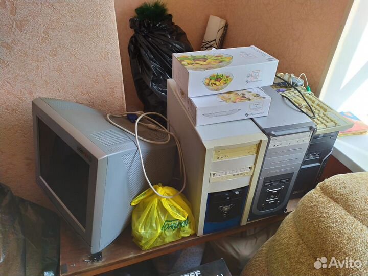 Мониторы системные блоки клавы