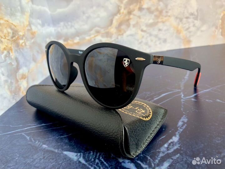 Солнцезащитные очки ray ban круглые
