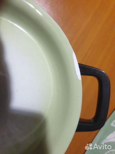 Кастрюля 2 литра эмалированная бу