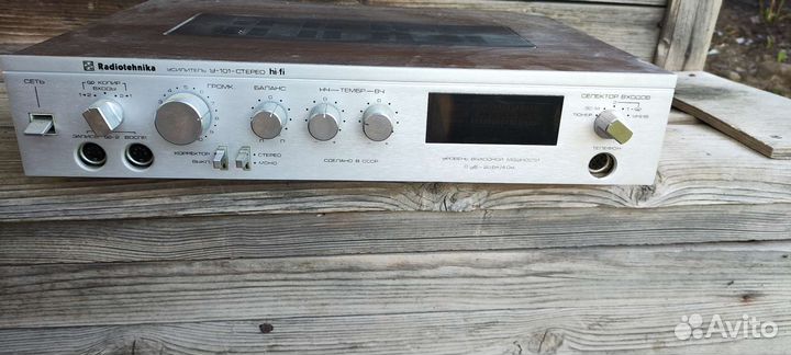Усилитель radiotehnika у 101
