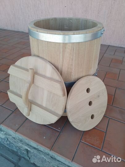 Кадка для засолки 30л дуб