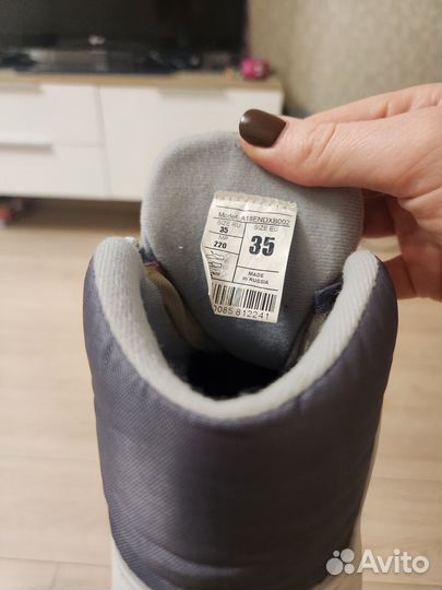 Ботинки для беговых лыж 35 р (девочки, женщины)