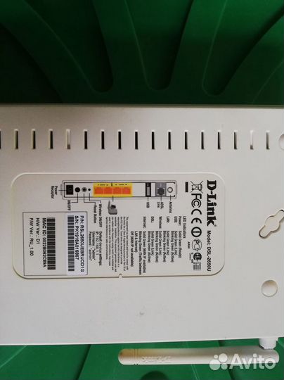 Модем D-Link DSL-2650U