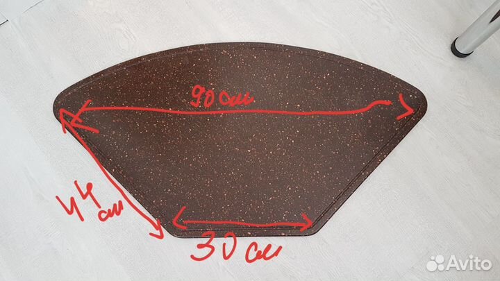 Большая разделочная доска из искусственного камня