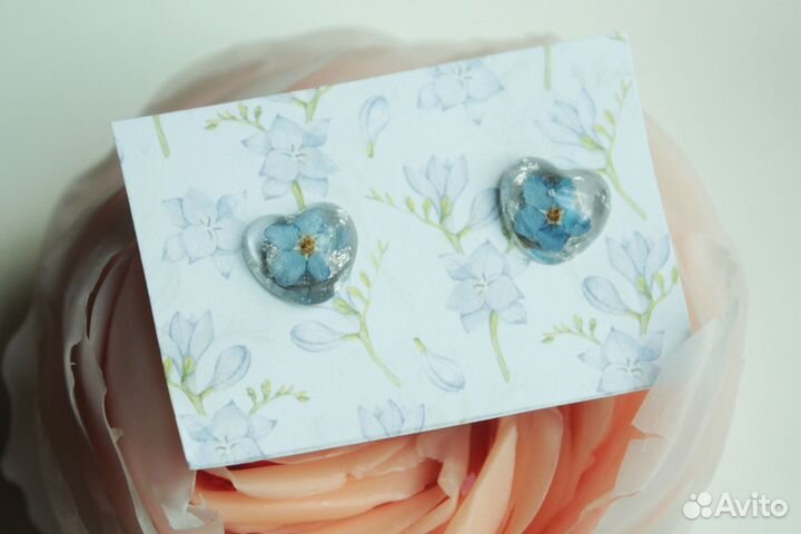 Серьги ручной работы
