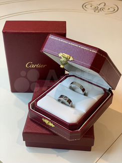 Обручальные кольца cartier love