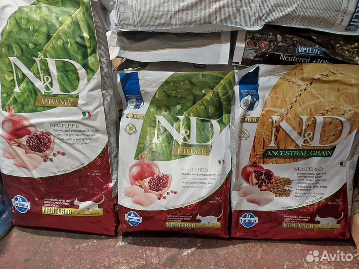 Farmina д/кошек стер. курица с гранатом 10 кг