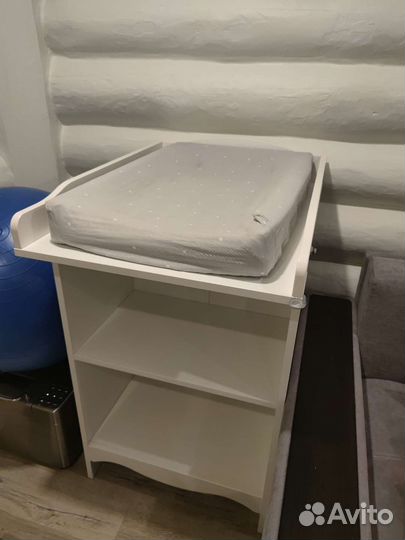 Пеленальный столик икеа смогёра, белый