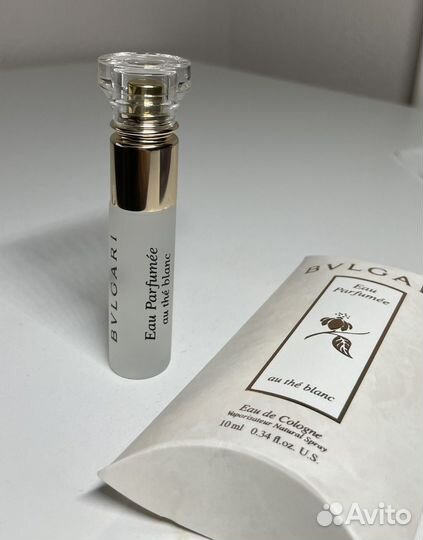 Bvlgari одеколон Eau Parfumee au The Blanc