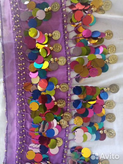 Платок с монетами