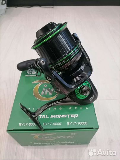 Карповая катушка New Metal Monster Carp Reel 2023