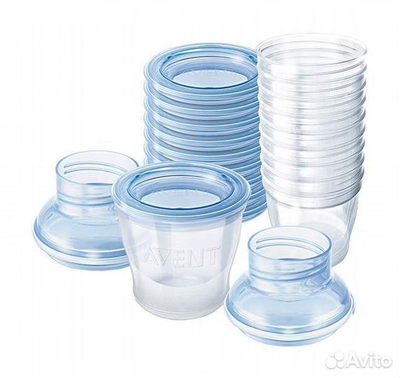 Набор контейнеров для грудного молока Avent