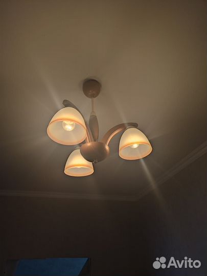 Люстра потолочная 2 шт