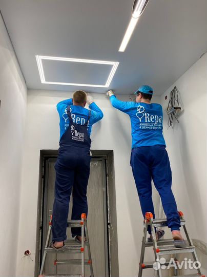 Монтажник натяжных потолков с опыт. 60 000-120 000