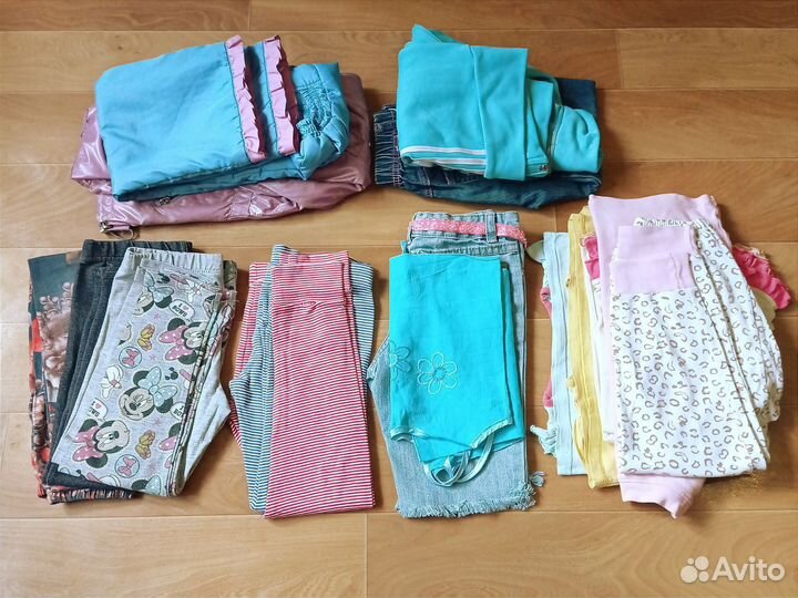 Вещи пакетом на девочку 98 104 110