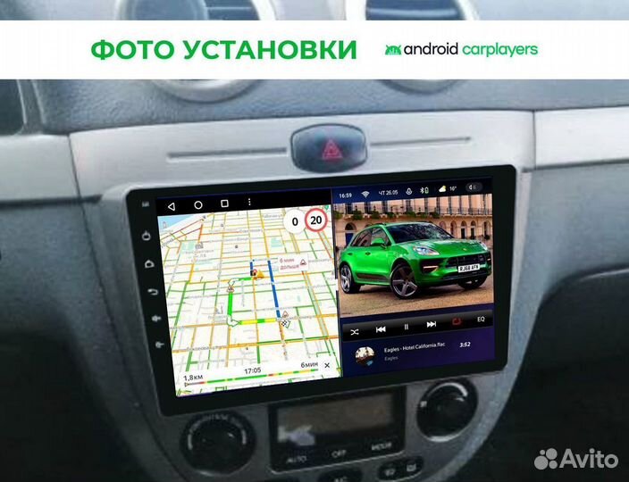 Магнитола 4.64 qled Chevrolet Lacetti 04-2013