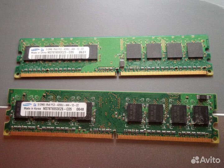 Оперативка DDR 2 512