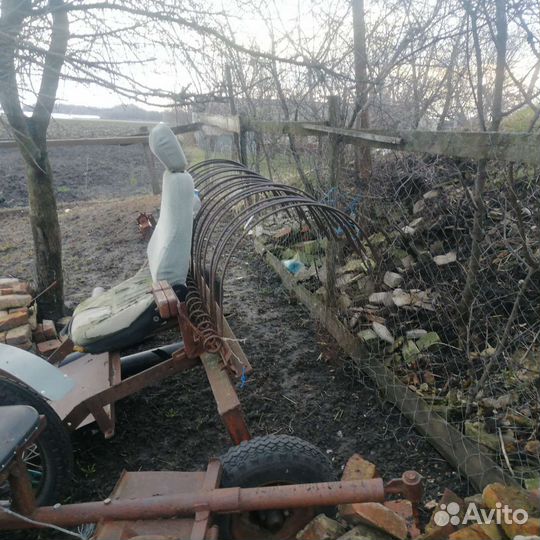 Грабли ибороны к мотоблоку