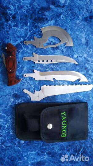 Нож фирмы yagnob туристический 4 в 1