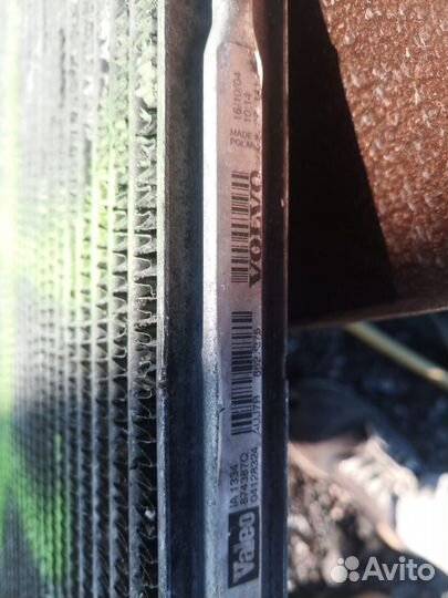 Интеркулер Volvo XC90. 2.4. Дизель 2004.г