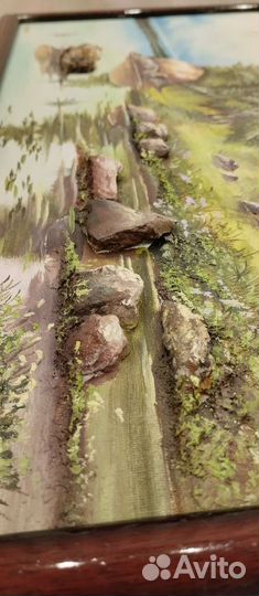 Картина маслом на холсте пейзаж