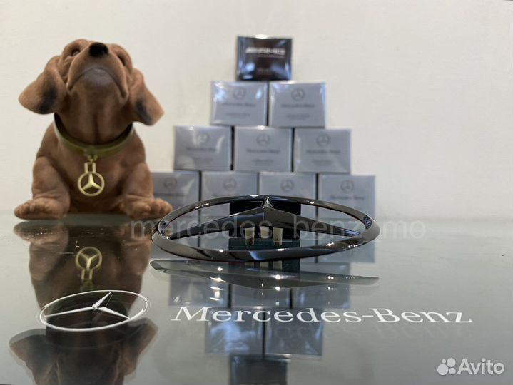 Эмблема звезда Мерседес Бенц на багажник w166