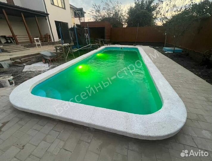 Бассейн 8х3х1,5 от производителя