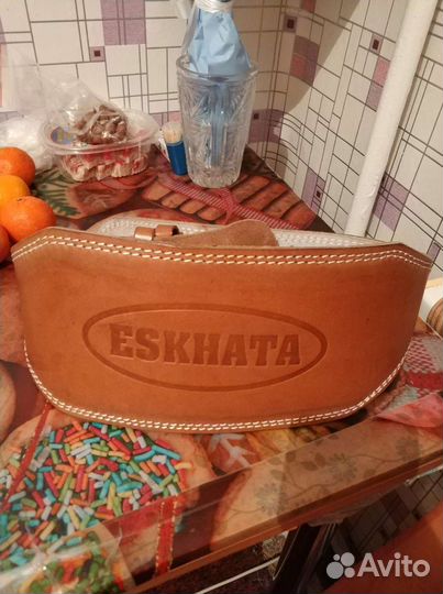 Ремень для тяжелой атлетики и пауэрлифтинга