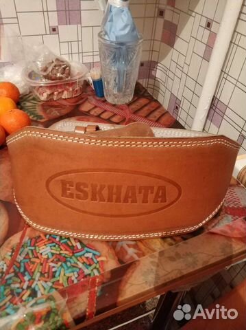 Ремень для тяжелой атлетики и пауэрлифтинга