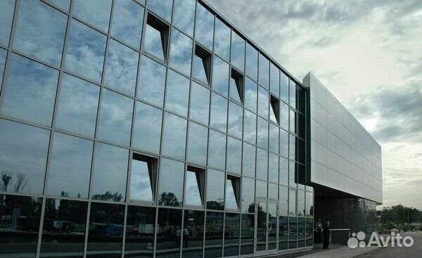 Витраж алюминиевый