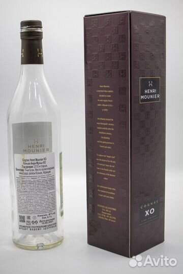 Фирм.бут фр. коньяка Henri Mounier XO уп-ка