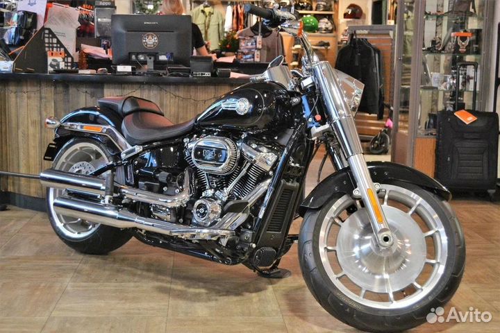 Harley-Davidson Fat Boy, 2024 vivid black