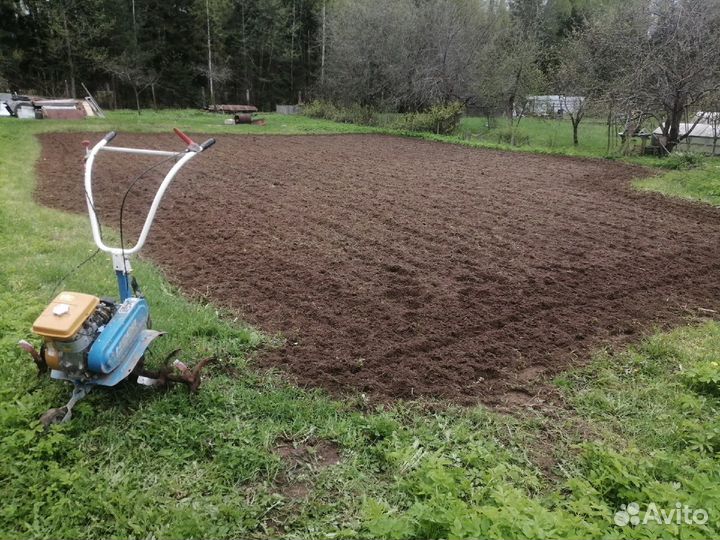 Благоустройство участков, пахота, покос
