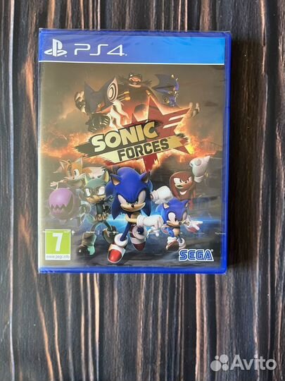 Sonic forces ps4 диск