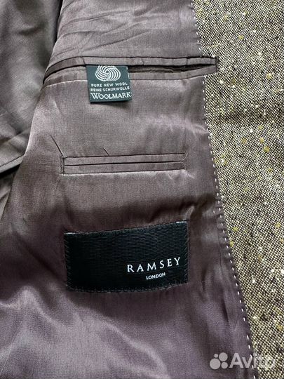 Новый пиджак из шерсти Ramsey London