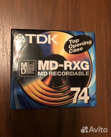 Mini disk md-rxg tdk