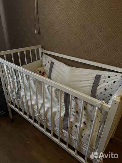 Детская кровать для новорожденных