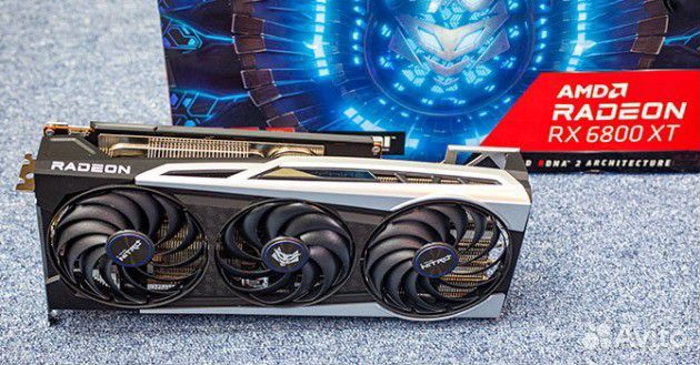 Видеокарта Sapphire AMD Radeon RX 6800 nitro+