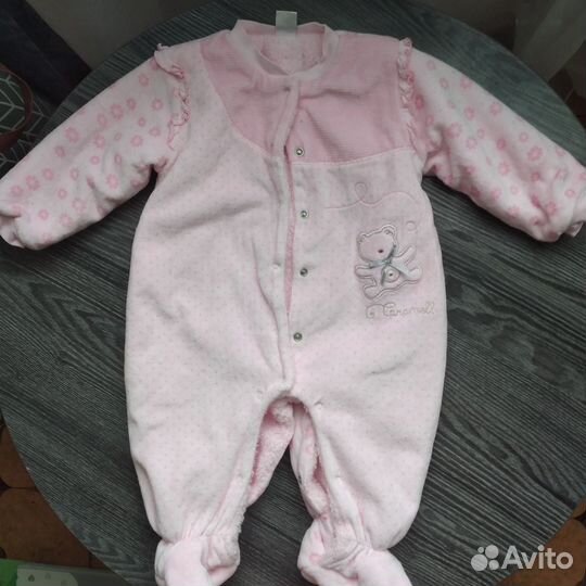Комбинезоны утепленный рост 68