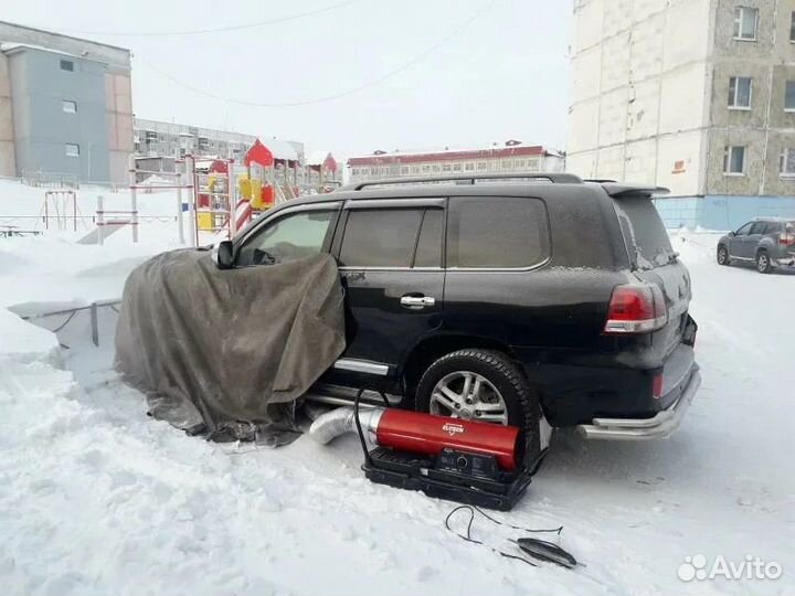 Отогрев авто
