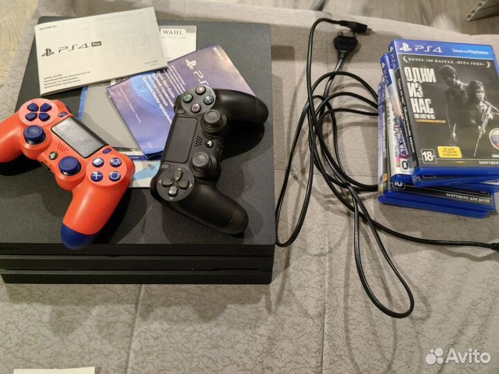 Sony playstation 4 PS4 pro 1tb с играми